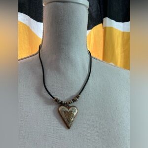 Kim Rogers heart necklace and‎ bracelet set